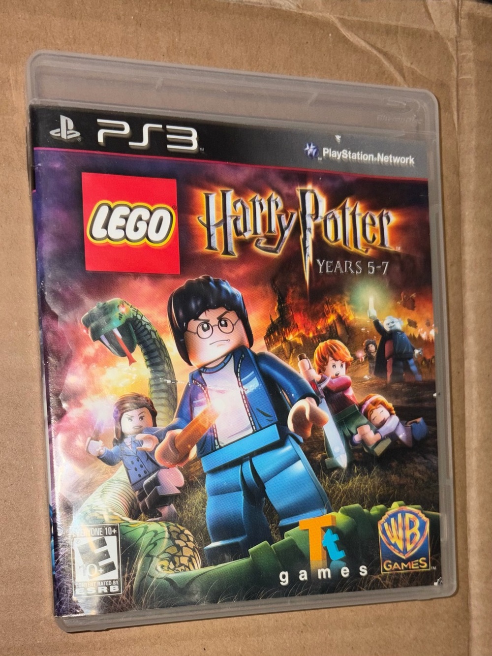 Lego PS3 Game Case with Black, Blue and Red Artwork